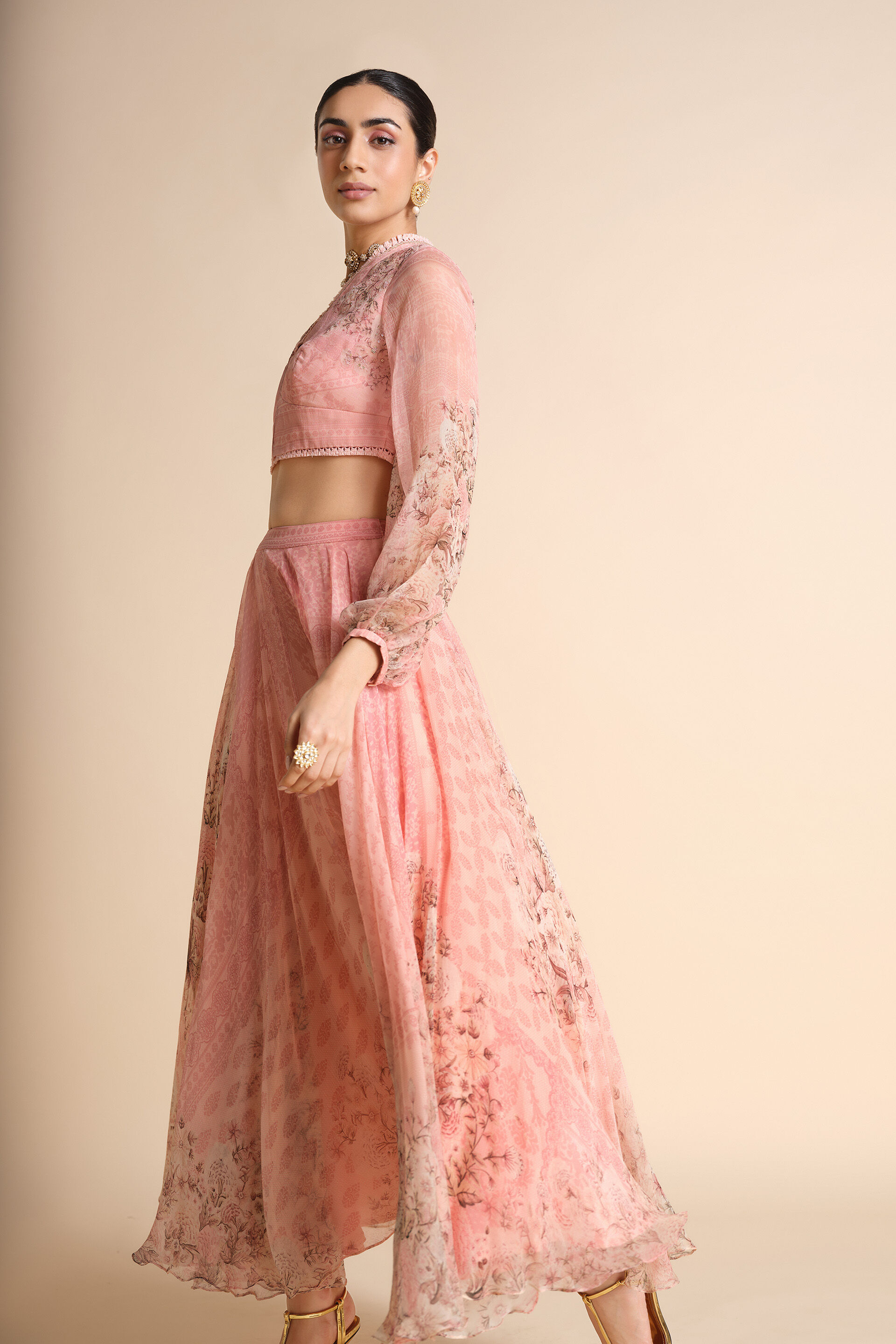 Aria Skirt Set - Blush, Blush, image 3